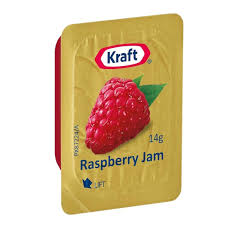 KRAFT RASPBERRY JAM PC 75x14gm