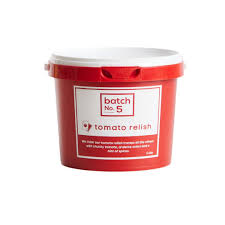 FOOD FX BATCH No.5 TOMATO RELISH 4.8 kg GF