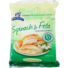 MR PUFFY'S SPINACH AND FETA PASTRIES 700gm (10)