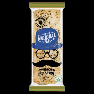 NATIONAL SPINACH & CHEESE ROLLS 20x150gm 20464