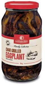 SANDHURST EGGPLANT CHARGRILLED 2kg