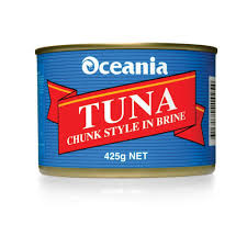 OCEANIA TUNA IN BRINE 425gm (24)