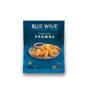 BLUE WAVE TEMPURA PRAWNS 26/30 1kg (6)