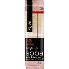 HAKUBAKU NOODLES SOBA ORGANIC 270gm (12)