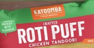 KATOOMBA CHICKEN TANDOORI ROTI PUFFS (12x120gm) H