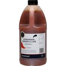 FRENCHMAID CORIANDER GINGER LIME DRESSING 2lt