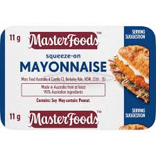 MASTERFOODS MAYONNAISE PC 100x11gm VE H