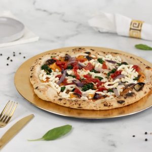 DOUGHVINCI CHARGRILLED VEG & GOAT CHEESE PIZZA 10"